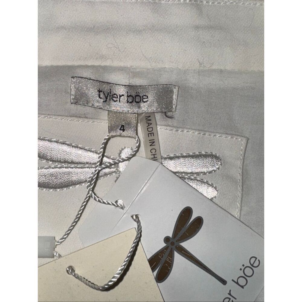 🔥 NWT women’s TYLER BOE alabaster white Taylor Stretch Jacket Blazer size 4 - Picture 9 of 12